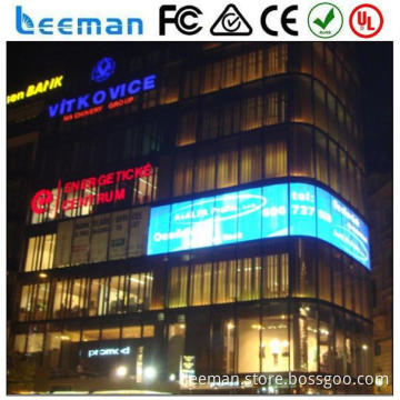 indoor glass window led display 55 inch outdoor led display